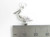 Pelican sterling silver charm .925 Pelicans Bird Birds charms side view