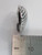 Seashell sterling silver charm .925 Oyster Sea Shell charms side view