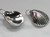 Seashell sterling silver charm .925 x 1 Oyster Sea Shell charms additional view