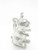 Rabbit sterling silver charm .925 Rabit Bunny Rabbits Hares charms side view