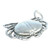 Crab sterling silver charm .925 Crabs Cancer Sea Shellfish charms