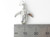 Penguin sterling silver charm .925 Penguins charms side view