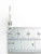 20mm Saint Christopher sterling silver pendant only .925 Travelling side view