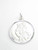 20mm Saint Christopher sterling silver pendant only .925 x 1 Travelling image 6