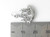 USS Jamestown Ship sterlng silver charm .925 x1 US American Ships charms detail