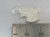I Love You teddy with heart sterling silver charm .925 Charms size example
