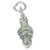 Spark Plug sterling silver charm .925 cars parts car part charms