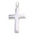 Cross Engine Turned Style Pendant Sterling Solid Silver .925 x1 crosses