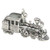 Locomotive Train sterling silver charm .925 Trains Railways charms