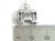 Tram Cable Car sterling silver charm .925 Trams Cablecar charms side view