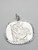 Saint Christopher sterling silver pendant only .925 x 1 travelling additional view