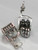 Chairlift sterling silver charm .925 Skiing and Alps charms additional view