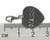 Kiss Heart sterling silver charm .925 Love Kissing charms detail