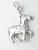 Carousel Horse sterling silver charm .925 Fairground Horses charms A1 alternate view