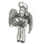Angel sterling silver charm .925 x 1 Holy Angels charms