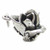 Rose sterling silver charm .925 Roses Flowers Plants charms