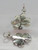Shamrock Clover sterling silver charm .925 Shamrocks and lucky charms additional view
