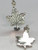 Maple leaf sterling silver charm .925 2D x 1 Canada Leaves charms additional view