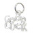 Good Luck sterling silver charm .925 x 1 Lucky charms A1