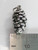 Pine Cone sterling silver charm .925 x 1 Pines Cones charms D1 detail