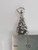 Pine Tree sterling silver charm .925 x 1 Pines Trees charms A1 side view