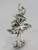 Cypress Tree sterling silver charm .925 x 1 Cypres Trees charms