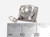Mortarboard sterling silver charm .925 Mortar Board Graduation hats size example