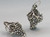 Grapes sterling silver charm .925 Grapes wine and fruit charms size example