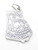Georgia State sterling silver charm .925 x1 US USA States America charms additional view