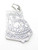 Georgia State sterling silver charm .925 US USA States America charms additional view