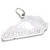 Kentucky State Sterlng silver charm .925 US USA States America charms