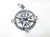 Compass with movable centre sterling silver charm pendant .925 additional view