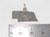 Nebraska State sterling silver charm .925 x 1 USA States America charms size example