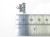 Happy Birthday sterling silver charm .925 Birthdays charms size example