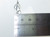 Wolf howling at moon sterling silver charm .925 Wolves charms side view
