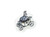 Pumpkin Carriage sterling silver charm .925 Fairy Tale charms detail