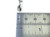 Always Loved Never Forgotten sterling silver charm .925 Love charms detail