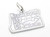 Oregon State sterling silver charm .925 USA States America charms additional view