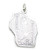 Wisconsin State sterling silver charm .925 x 1 USA States America charms
