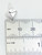 Puffed Love Heart tiny hollow sterling silver charm .925 Hearts detail