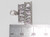 Grand Canyon sterling silver charm .925 USA North America charms detail