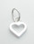 Tiny Heart sterling silver charm .925 x 1 Hearts and Love charms additional view