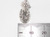 Glacier Natioanl Park Goat sterling silver charm .925 Goats charms detail