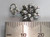 Flower sterling silver charm .925 Flowers Floral charms D size example