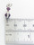 Angel sterling silver charm .925 Angels Protection charms -AME side view