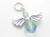Angel sterling silver charm .925 x 1 Angels Protection charms -SP