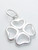 Four Leaf clover sterling silver charm .925 x 1 Lucky 4 Leaves Clovers additional view