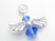 Angel sterling silver charm .925 x 1 Angels Protection charms -SAP additional view