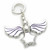 Angel sterling silver star charm .925 x 1 Angels Protection charms