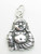 Buddha small 2D sterling silver charm .925 Buddhas Peace Holy charms additional view